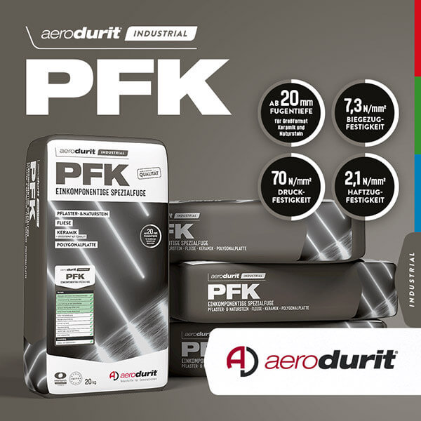 aerodurit® PFK Fugenmörtel