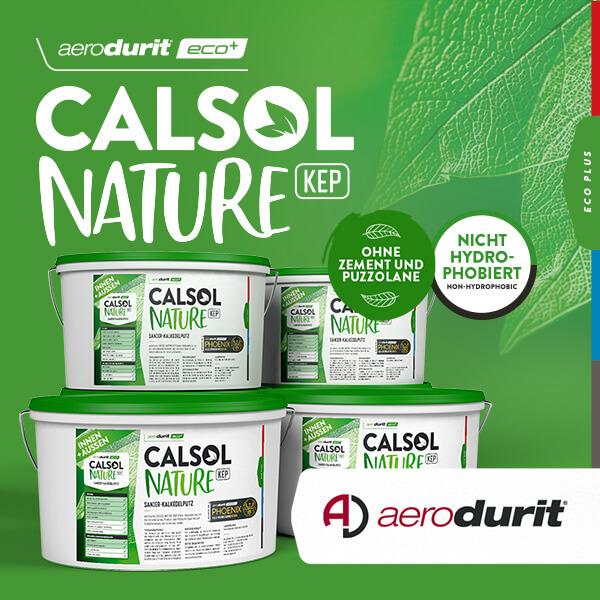 aerodurit® CALSOL NATURE KEP Kalkedelputz