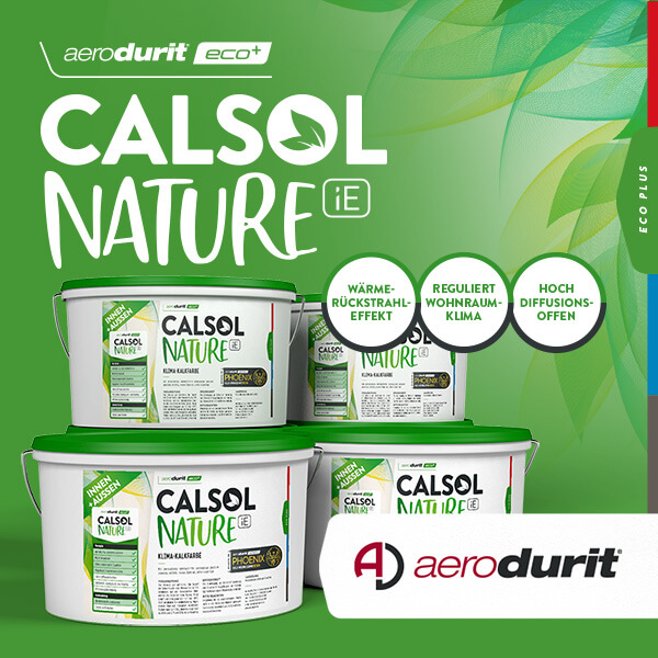 aerodurit® CALSOL NATURE iE Kalkfarbe