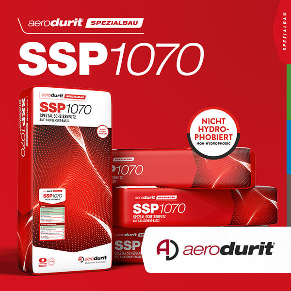 aerodurit® SSP1070 Scheibenputz