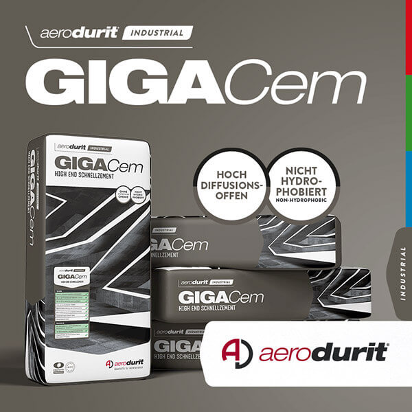 aerodurit® GIGACEM Schnellzement