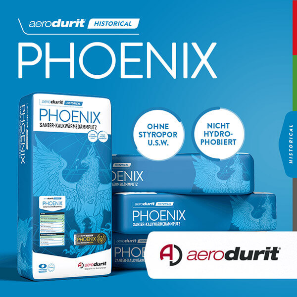 aerodurit® PHOENIX Wärmedämmputz